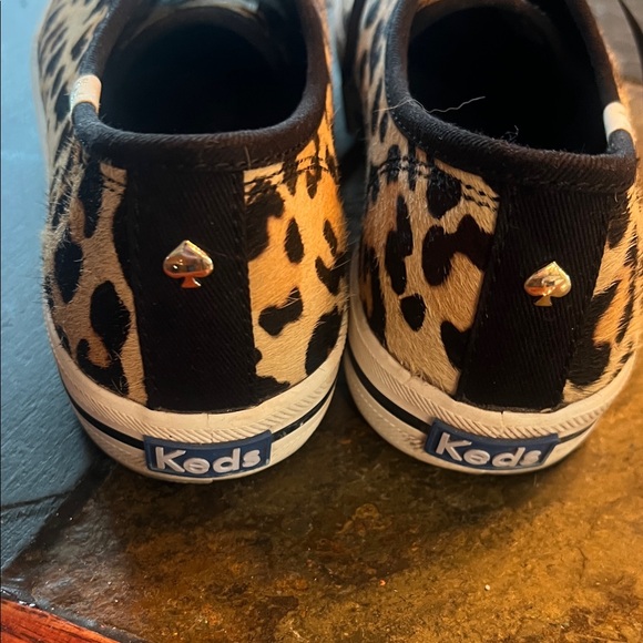 Kate Spade Keds Leopard Print Sneakers size 7.5 - Picture 6 of 8